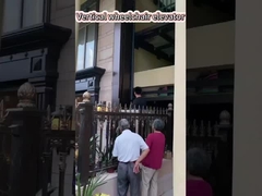 250kg 4m Dış Çevre Tekerlekli Sandalye Platformu Asansör Konut Dikey Asansör