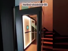 Güvenli 1 metrelik hidrolik dikey platform asansörü engelliler için merdivenlere çıkmak ve inmek için