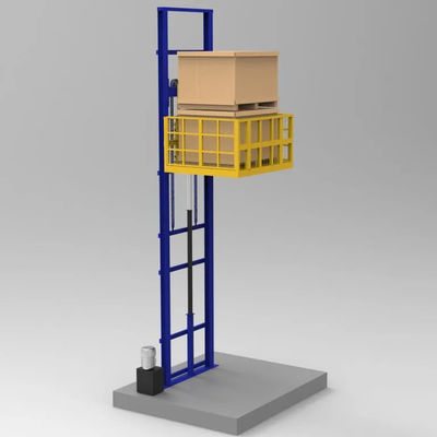 satın al Mavi 500KGS İç ve Dış İç Kargo Yükseltme Platformu online manufacture