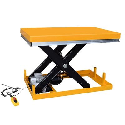 satın al 1000 kg küçük elektrikli kaldırma masası hidrolik küçük kaldırma platformu online manufacture