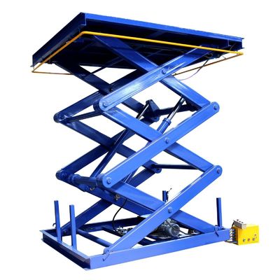 satın al Yüksekliği 4m 2000kg Hidrolik Makaslı Asansör Masası Endüstriyel Çift Makaslı Asansör online manufacture
