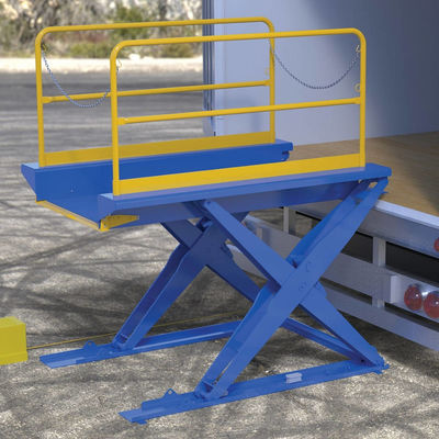 satın al 3000 kg 5000 kg Hidrolik rıhtım platformu asansör yükleme bahçesi makas asansörü online manufacture