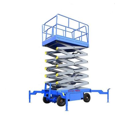 satın al 8m Mobil Makaslı Asansör Platformu 2000Kg Mobil Hidrolik Asansör Platformu online manufacture