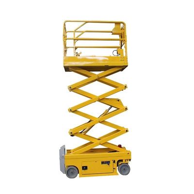 satın al 230Kg 450Kg Kendi kendine hareket eden elektrikli makaslı kaldırma platformu 8m 10m kaldırma masası online manufacture