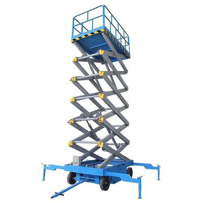 satın al Açık hava 18 metrelik makas kaldırma 300 kg yük hafif makas kaldırma online manufacture