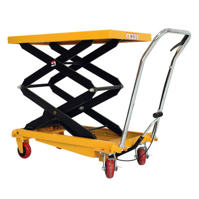 satın al Hidrolik asansör arabası 300KG 800KG Hidrolik makas asansör arabası online manufacture