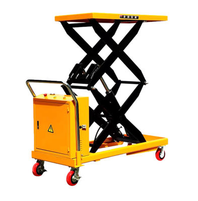 satın al Yüksekliği 1m Makaslı araba kaldırma 1000KG 1 Ton Hidrolik Masa Arabası online manufacture