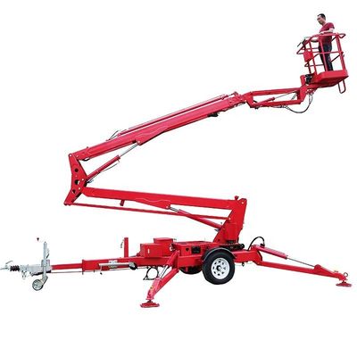 satın al Yük 200kg Relye Eklemli Boom Lift 12m Relye Montajlı Kiraz Toplayıcı online manufacture