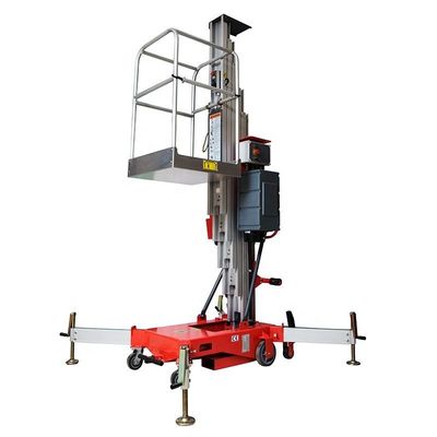satın al Hidrolik Havalanma Platformu Asansörü 9m 150kg Fabrika Sergisi için Tek Mast Asansörü online manufacture