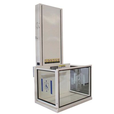 satın al Yaşlılar Dikey Tekerlekli Sandalye Asansörü Dışarıda İçeride Bariyersiz Asansör online manufacture