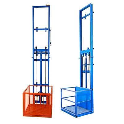 satın al 500 kg Çift direkli hidrolik yük asansörü 6m dış yük asansörü online manufacture