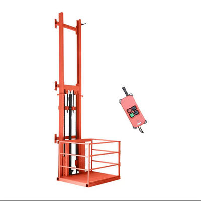 satın al Turuncu 8m Küçük Kargo Asansörü 1000kg Hidrolik Kargo Asansörü online manufacture