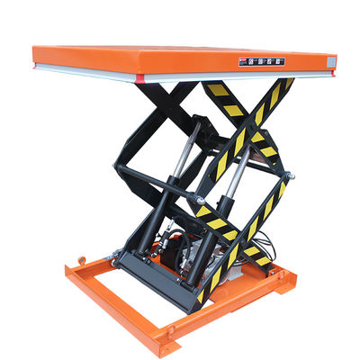 satın al 2m-5m sabit makaslı kaldırma platformu 1000KG Çift makaslı kaldırma masası online manufacture