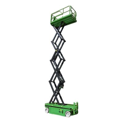 satın al 12m kendi kendine hareket eden erişim platformları 320KG taşınabilir makaslı kaldırma platformu online manufacture