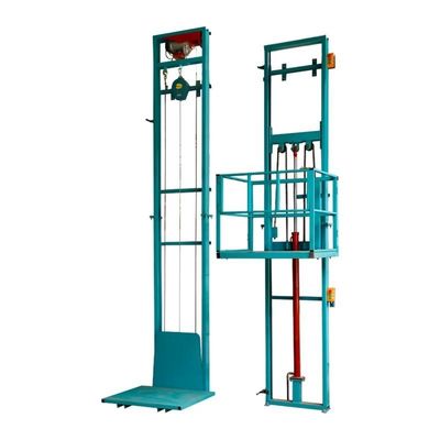 satın al 1000kg Kapasite Kargo Kargo Asansör Depo Fabrika Kullanım Kılavuzu Demiryolu Kargo Asansörü online manufacture