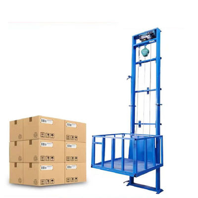 satın al Hidrolik Mallar Asansör Masası Dikey Duvar Montajlı Kargo Asansörü Depo için Asansör online manufacture