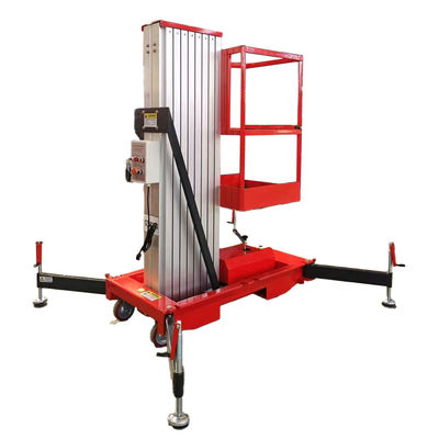 satın al 8m 10m 12m Tek direkli alüminyum alaşımlı hidrolik asansör online manufacture