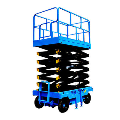 satın al 4 -10m 500kg Mobil Makaslı Asansör Platformu Elektrikli Makaslı Asansör Tabloları online manufacture