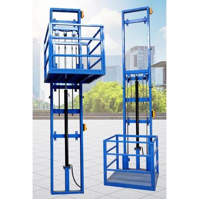 satın al 3 - 10m 0.5t 1t küçük kargo asansörü hidrolik asansör platformu online manufacture