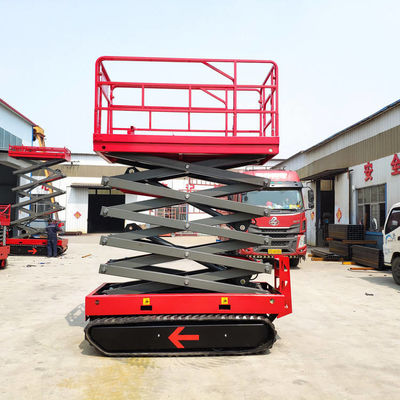 satın al 200 kg 4m 6m Çubuklı Makaslı Asansör Kendini Süren Asansör Platformu online manufacture
