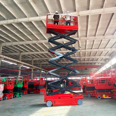 satın al 230kg 450kg Kendiliğinden Hareket Eden Makaslı Asansörler Elektrikli Havadan Çalışma Asansör Platformu online manufacture