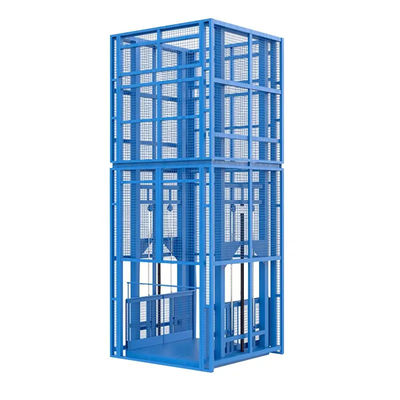 satın al 3 ton 3 - 9m Depo Kafesli Kargo Asansörü online manufacture