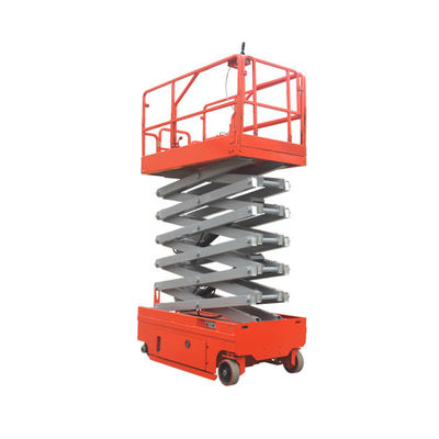 satın al 200 kg 320 kg 450 kg kendi kendine hareket eden makaslı kaldırma çalışma platformu online manufacture