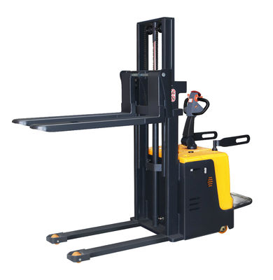 satın al Tam Elektrikli Kendini Yükleyen Forklift Stacker 1000kg 2000kg Kendini Yükleyen Palet Stacker online manufacture