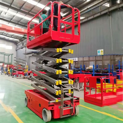 satın al 10m 12m kendi kendine hareket eden hidrolik makaslı asansör depo asansör platformu online manufacture
