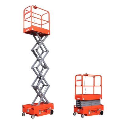 satın al 6 - 8m Kendinden Tahrikli Makaslı Platform, İç ve Dış Mekan Kullanımı İçin online manufacture