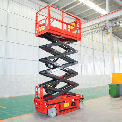 satın al 10m Kendinden Tahrikli Makaslı Platform 450kg Elektrikli Hidrolik Platform online manufacture