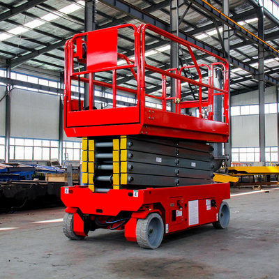 satın al Elektrikli Hidrolik Kendinden Tahrikli Makaslı Platform 12m 320kg Yük Kapasitesi Çevrimiçi üretim