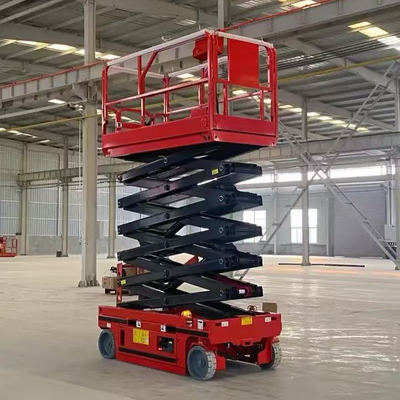 satın al Self Propelled Hydraulic Scissor Lift 6 14m 230kg 320kg Load Capacity Çevrimiçi üretim