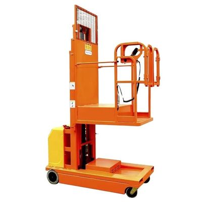 Depo ve süpermarketler için 3m 4m elektrikli sipariş alıcı asansör