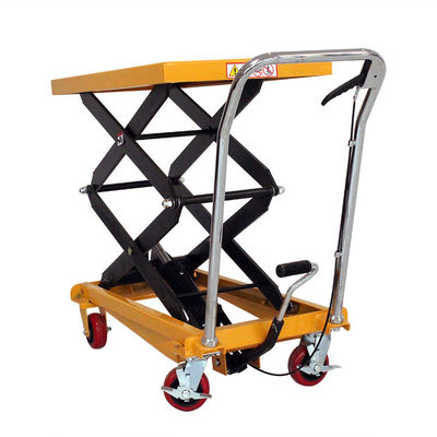 2000kg makas arabası kaldırma el Hidrolik makas arabası platform masası