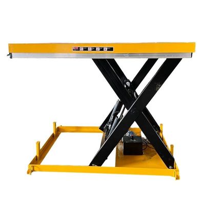 1000kg Küçük Hidrolik Asansör Masası 1.3m Makara Asansör Platformu Fabrika için