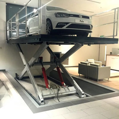3500kg Otomotiv Asansör Masa 3m Sabit Otomobil Makas Asansörü Garaj için
