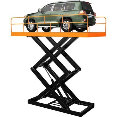 5000kg Hidrolik Elektrik Makas Araç Asansör Masası Otopark için