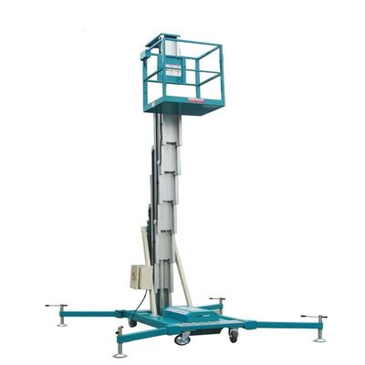 120kg Güç Yükseltilmiş Çalışma Platformu 12m Dikey Mast Boom Lift