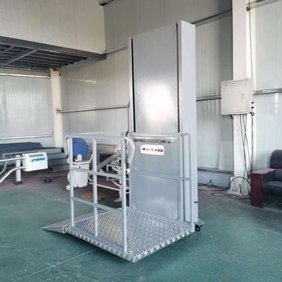 Halka açık yer hidrolik engelli platform asansörü 7,5m taşınabilir tekerlekli sandalye hidrolik asansör