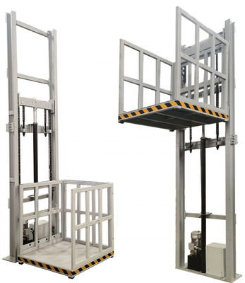 Endüstriyel Kolay Asansör Kargo Asansör Hidrolik Platform Asansör 8m 1000kg