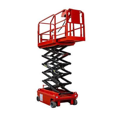Kendi kendine hareket eden makas kaldırma 6m 8m 10m 12m 320kg 450kg İnşaat Hava Çalışma Platformu