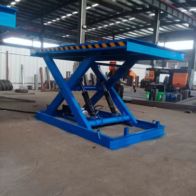 2 ton ağır sabit asansör masası hidrolik elektrikli makas asansör platformu