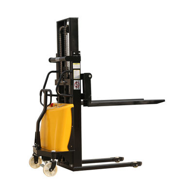 1 ton 1,5 ton 2 ton yarı elektrikli yığmacı çatal taşıyıcı malzeme taşıma ekipmanları