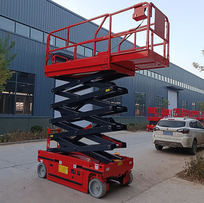 8m - 16m Aerial Work Platform Tam Otomatik Elektrik Makaslı Asansörler