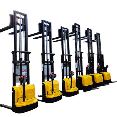 Elektrikli 1 Ton 2t 3.5m Yürüyen Forklift İstifleyici Tam Elektrikli Palet İstifleyici