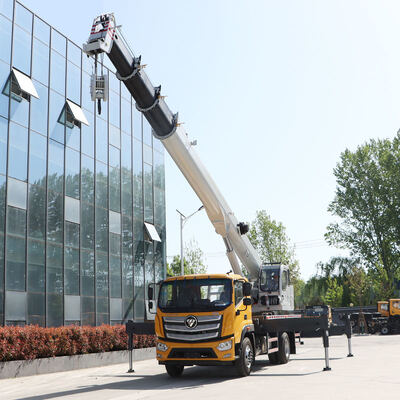 16ton Kamyona Monte Vinç Hidrolik Teleskopik Bomlu Kaldırma Vinci