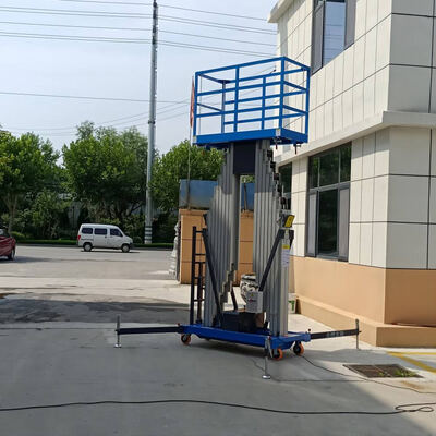 Elektrikli Hidrolik Alüminyum Alaşımlı Katlanabilir Çift Direkli Lift